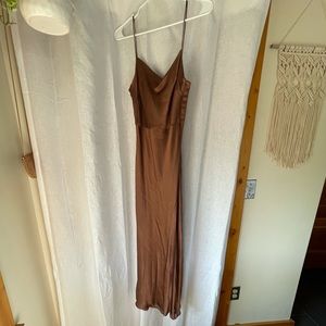 Bec + Bridge Brown Maxi Dress